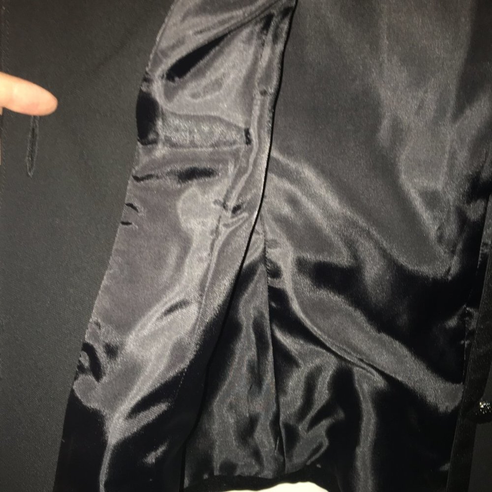 Kasper Suit Jacket Blazer Black Size 6 - Picture 7 of 11